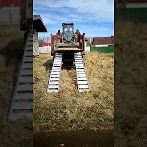 Аппарели для заезда техники на прицеп 1.5.20 - YouTube